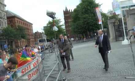 VIDEO: Belfast Gay Pride Supporters Threaten Christians with Violence